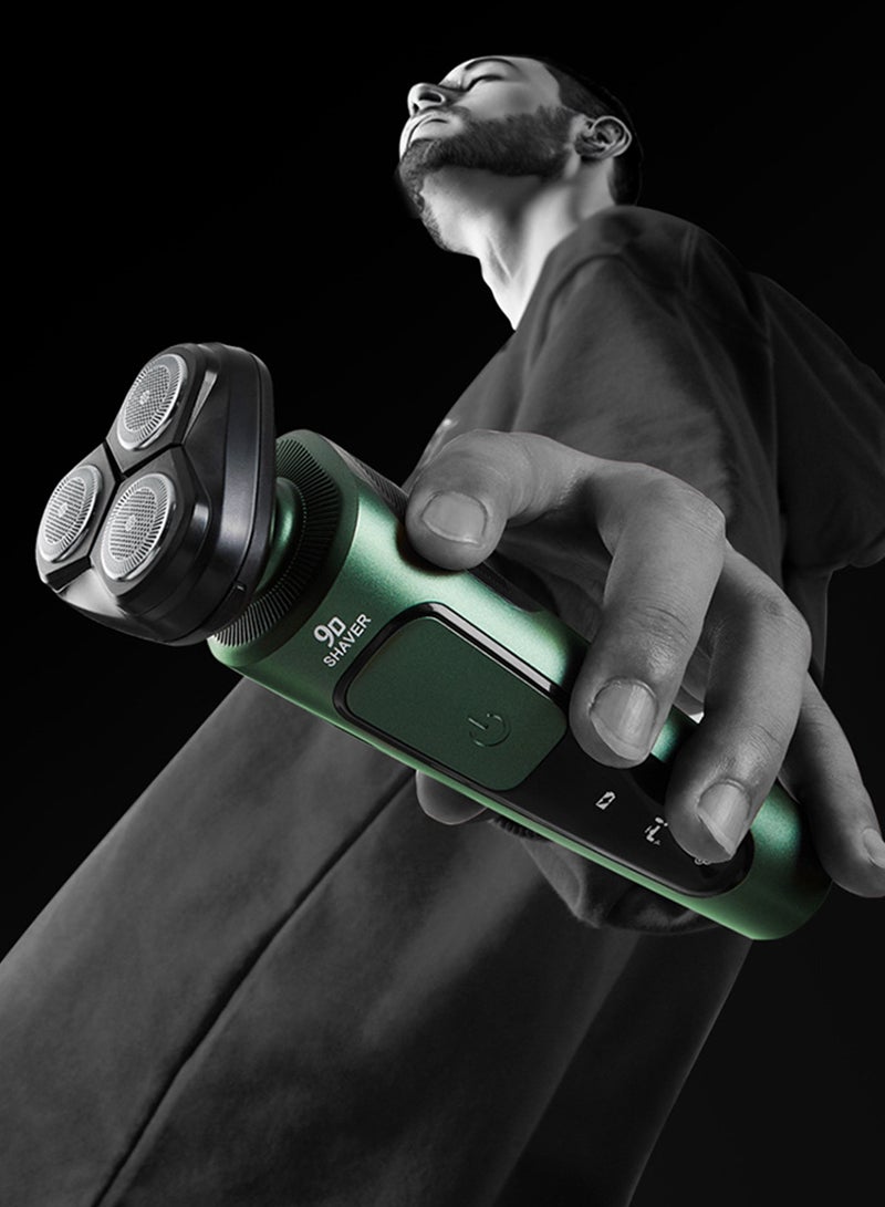 Sharpdo Electric Shaver for Men, Rechargeable Electric Razors 4 in 1 Trimmer Kit for Wet & Dry Shaving, 1 Hour Fast Charging - Image 4