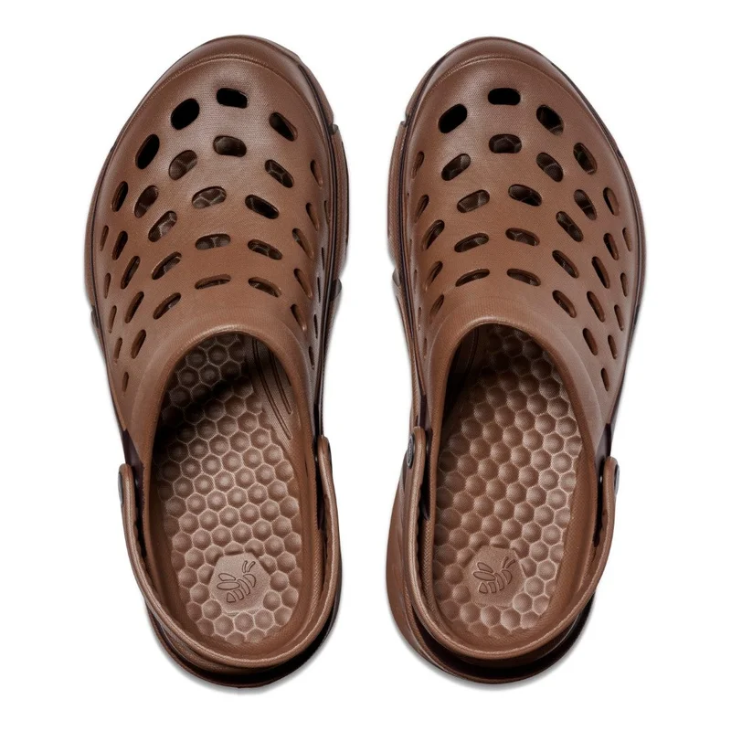 Joybees Color Block Chicory/Brown Trekking Clog for Men | Best Price UAE