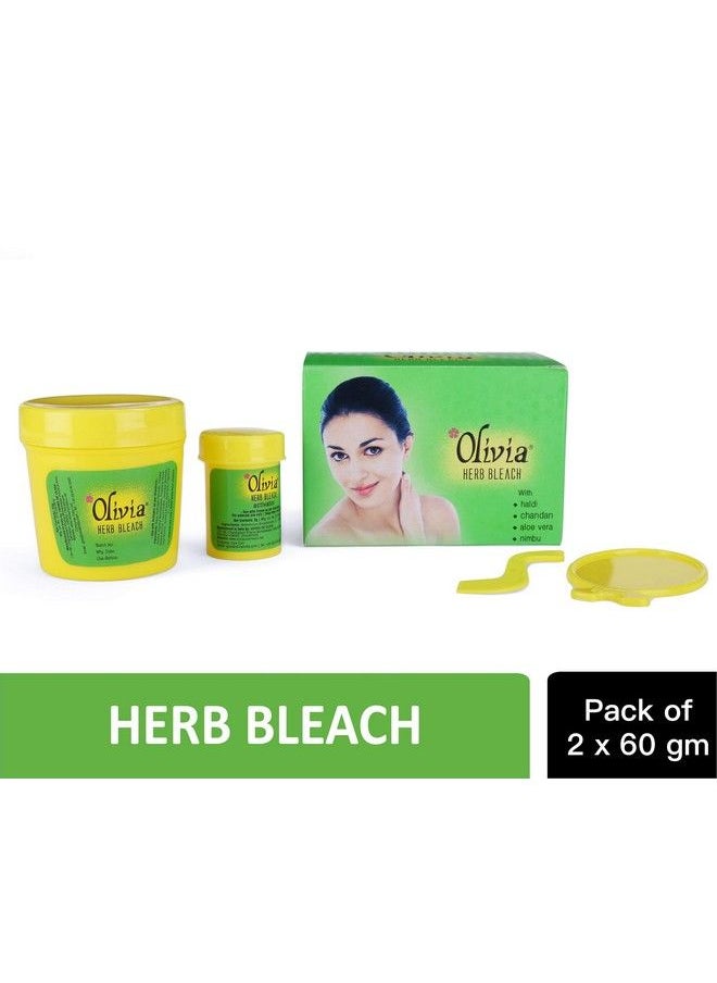 Herb Bleach For Sensitive Skin 60G With Haldi;Chandan;Aloe Vera;Nimbu Pack Of 2 - pzsku/ZA6FD2EC77520BB864036Z/45/_/1690021001/ae6fda28-344c-4504-b7dc-7e648dd73221