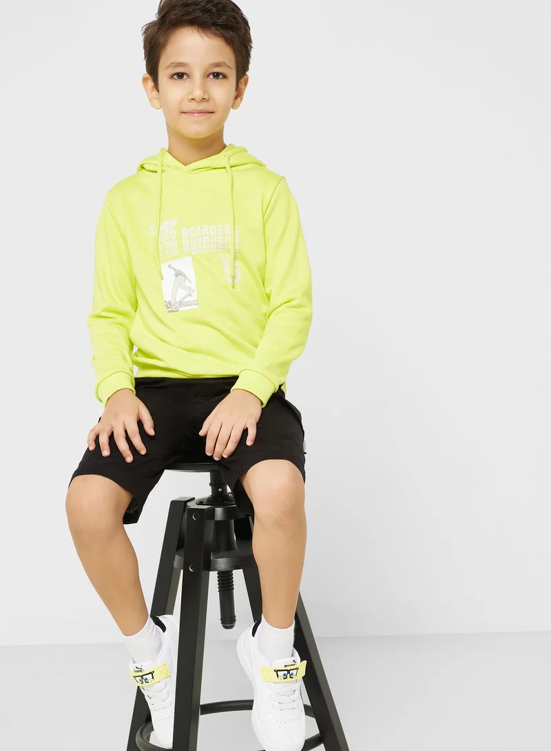Pinata Chino Cargo Shorts For Boys