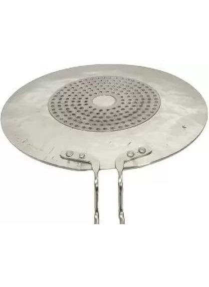 Sonanshi Sonanshi Aluminium Induction Base Tawa for Making Chapati/Roti/Dosa/Chilla/Paratha and Many More with Stainless Steel Handle  - Image 4