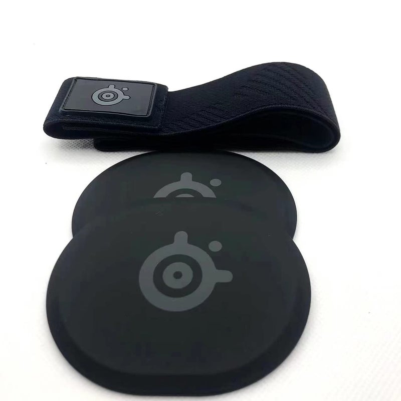 LZYDD 2 in 1 Magnet Cover with Headband for SteelSeries Arctis Pro High Fidelity Gaming Headset/Arctis Pro Wireless Gaming Headset (Color1-black) - Image 1