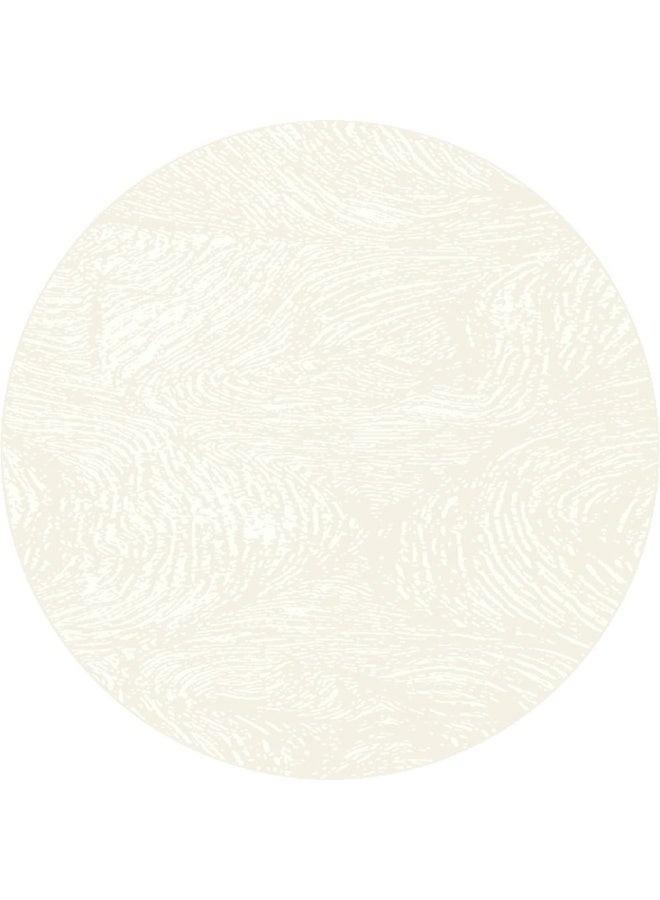 DANUBE HOME Urbana Plain Solids Rug | Washable Solids Style | Polypropylene + Polyester Area Rug Floor Covering | Indoor Carpet For Living Room Dining Bedroom 150X150cm-White