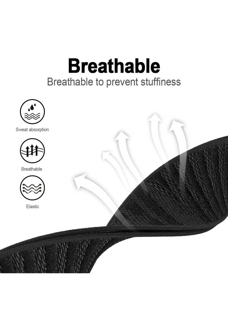 BORTONY Stretchy Nylon Band Compatible with WHOOP 5.0 Soft Breathable & Adjustable Replacement Strap for Fitness and Activity Tracker (Wrist Wear) - Image 2