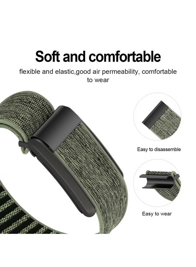 BORTONY Stretchy Nylon Band Compatible with WHOOP 5.0 Soft Breathable & Adjustable Replacement Strap for Fitness and Activity Tracker (Wrist Wear) - Image 4