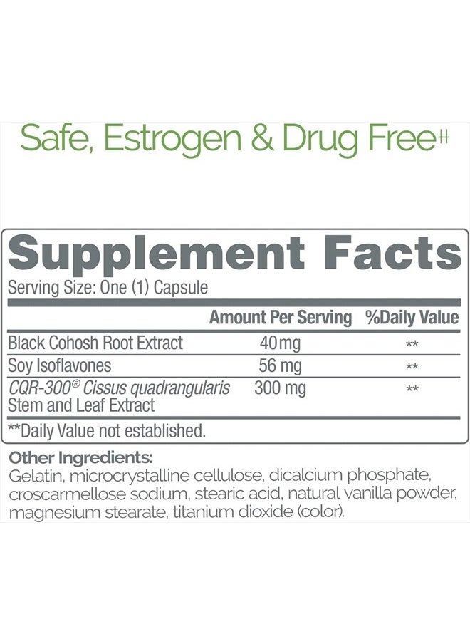 Estroven - Weight Management for Menopause Relief - 60 Ct - Clinically Proven Ingredients Help Manage Weight, Provide Night Sweats And Hot Flash Relief, Gluten-Free - Image 1