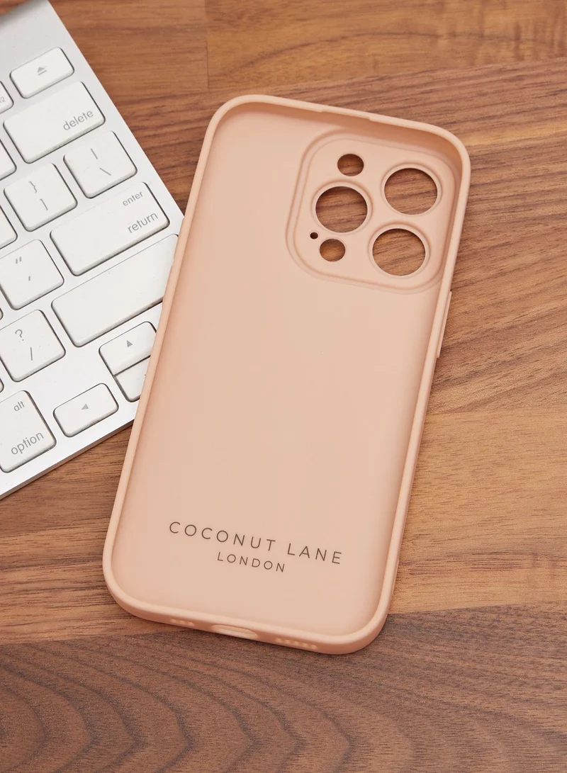 COCONUT LANE Nakd  Peach Iphone 14 Case
