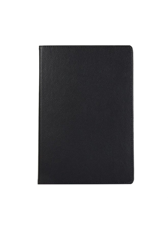 for Samsung Galaxy Tab S10 FE Case Cover, Multi-Angle Stand + 361 Rotating Bracket + Shockproof Leather Slim Protective Cover, Black - Image 3