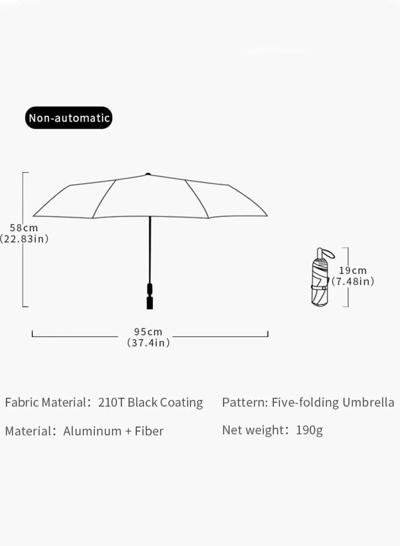 Generic 1pc Solid Color Mini Umbrella  - Image 4