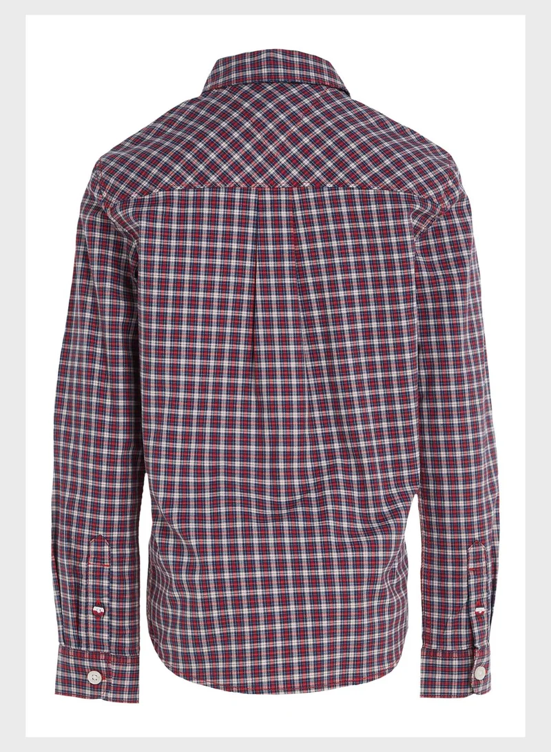 TOMMY HILFIGER Kids Checked Shirt