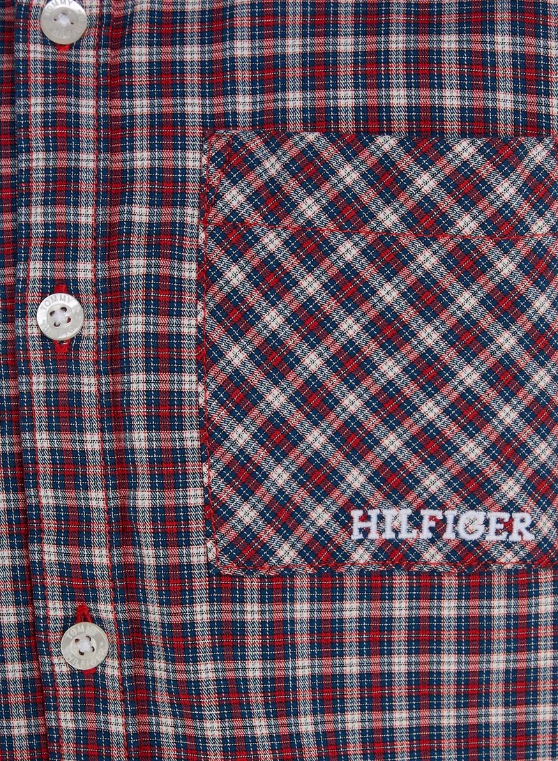 TOMMY HILFIGER Kids Checked Shirt