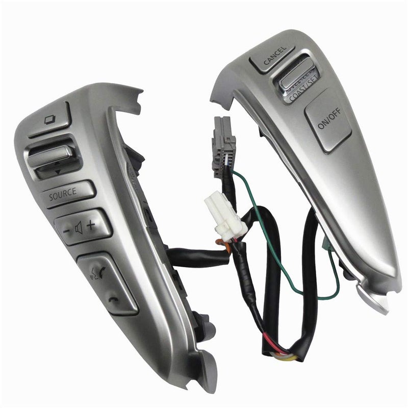 Malcayang Steering Wheel Mounted Cruise Control Switch 25550-3DA6A for Nissan Versa Note Sentra 2013-2015 - Image 2