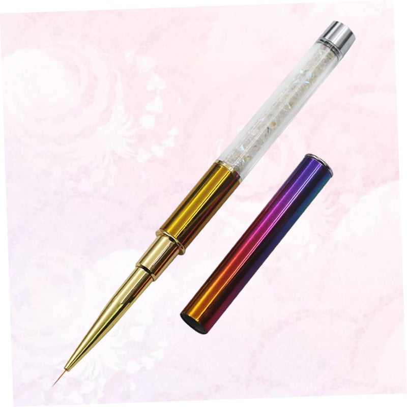 Nail Art Brush Size 1 Lightweight Manicure Tool For Nail Art Lovers - Image 5