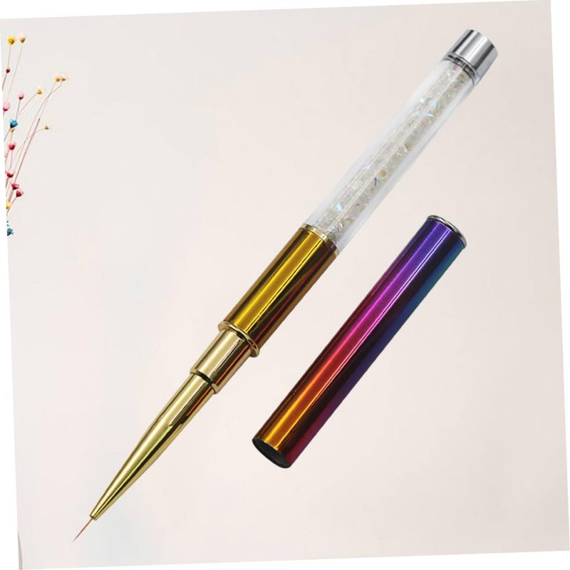 Nail Art Brush Size 1 Lightweight Manicure Tool For Nail Art Lovers - Image 4