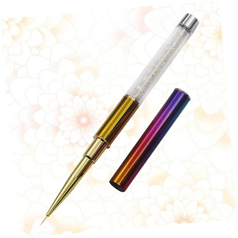 Nail Art Brush Size 1 Lightweight Manicure Tool For Nail Art Lovers - Image 3