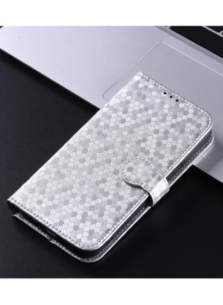 Nothing Phone 3a Pro Honeycomb Dot Texture Leather Phone Case(Silver) - pzsku/ZA6FDA259D8147A3D652CZ/45/1746231448/6a06d72b-a0da-42ac-b379-21432ccf7b52