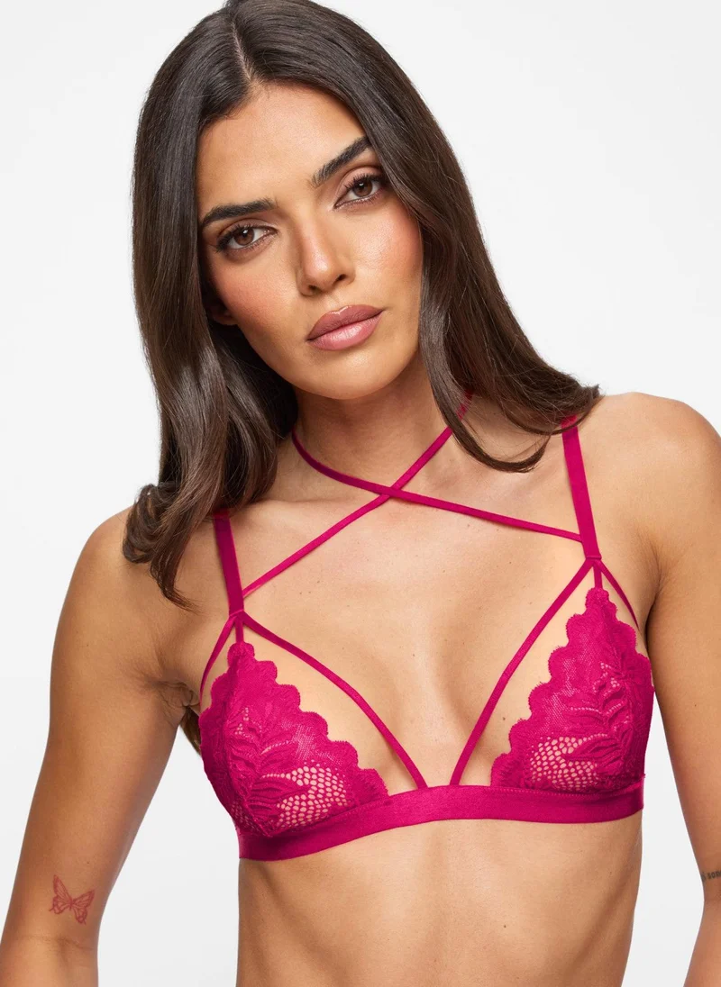 Ann Summers Pink Ann Summers Desirable Crotchless Set for Women | Best Price UAE