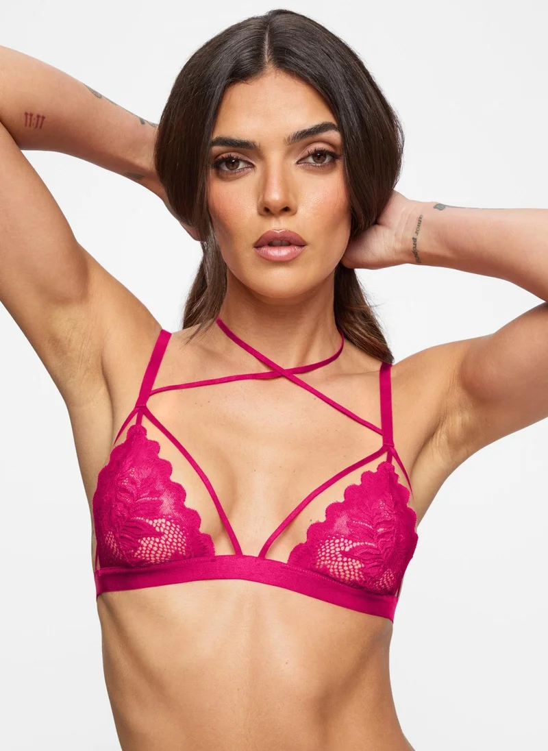 Ann Summers Pink Ann Summers Desirable Crotchless Set for Women | Best Price UAE