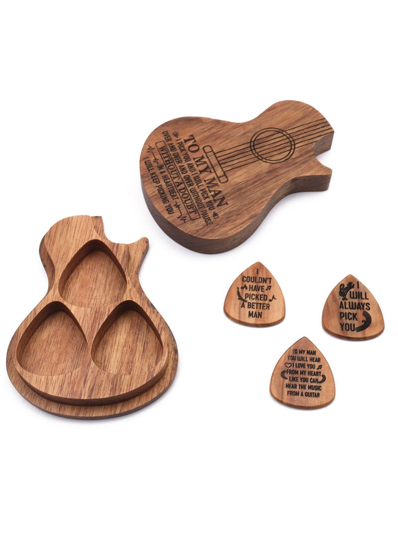 نيبمينينت ريشة جيتار خشبية - Image 2