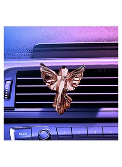 Excefore Reusable Car Air Freshener With Vent Clip, Hummingbird Modeling Vent Clip, Car Odor Eliminator, Car Decoration Accessories with 3 Scents Starter Kit  - Image 1