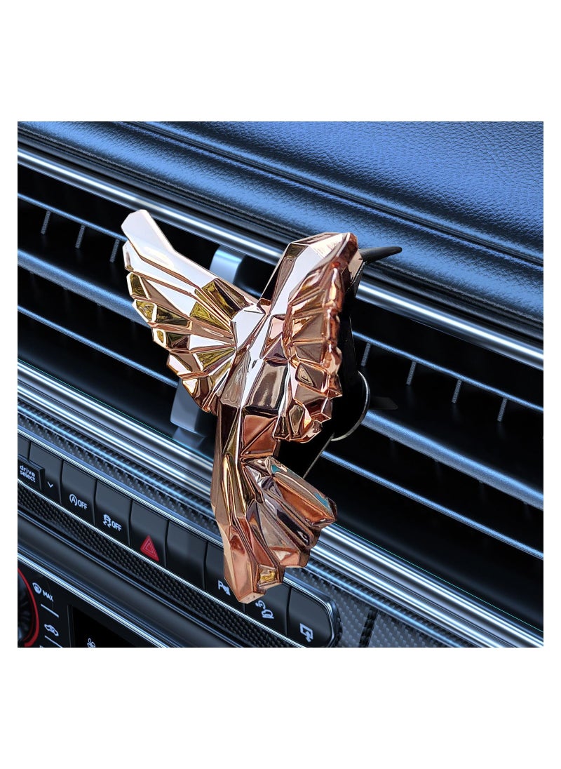 Excefore Reusable Car Air Freshener With Vent Clip, Hummingbird Modeling Vent Clip, Car Odor Eliminator, Car Decoration Accessories with 3 Scents Starter Kit  - Image 3