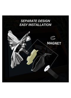 Excefore Reusable Car Air Freshener With Vent Clip, Hummingbird Modeling Vent Clip, Car Odor Eliminator, Car Decoration Accessories with 3 Scents Starter Kit  - Image 4