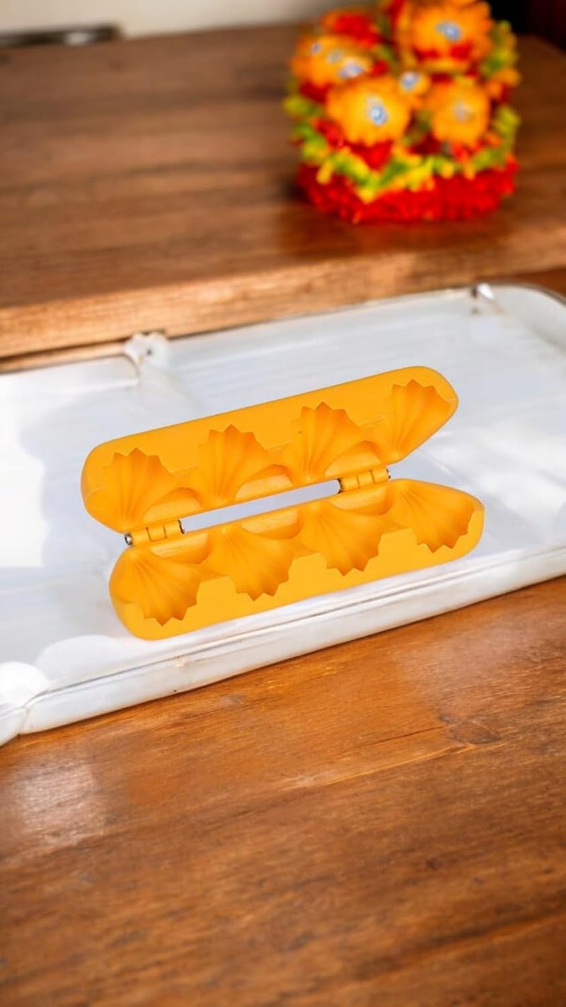 Tosaa Ganpati Plastic Modak Prasad and Chocolate Mould/Sancha 4 Cavity, 13 X 4 X 3 cm - Image 4