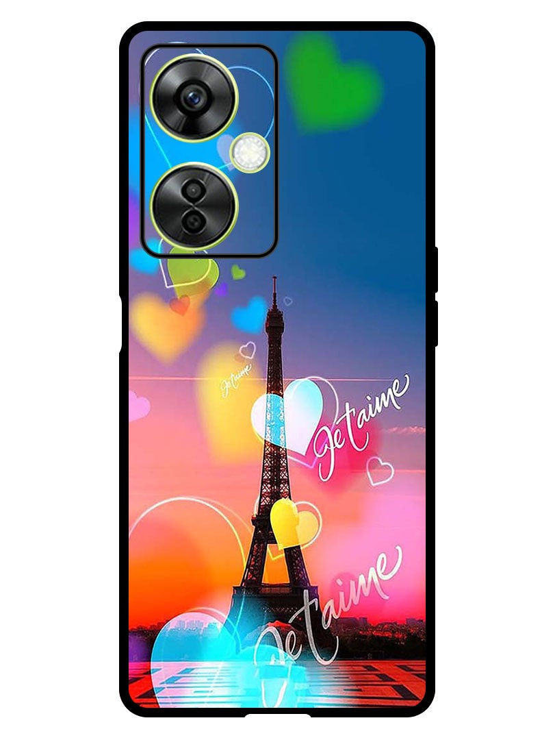 Theodor Protective Case Anti Scratch Shock Proof Bumper Cover For OnePlus Nord N30 Love Paris - Image 1