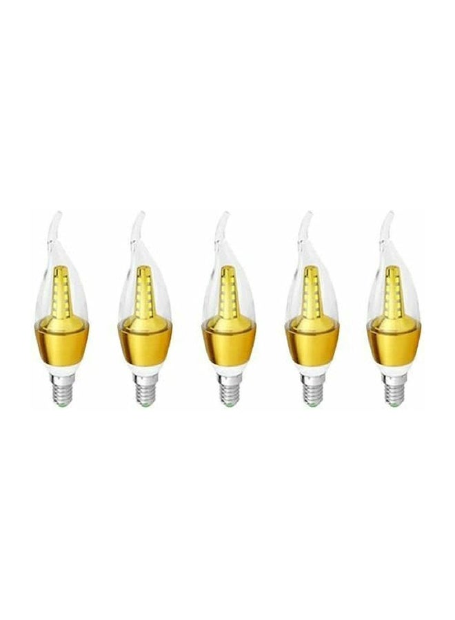 5w 5 LED Lights  Warm Yellow For Chandeliers