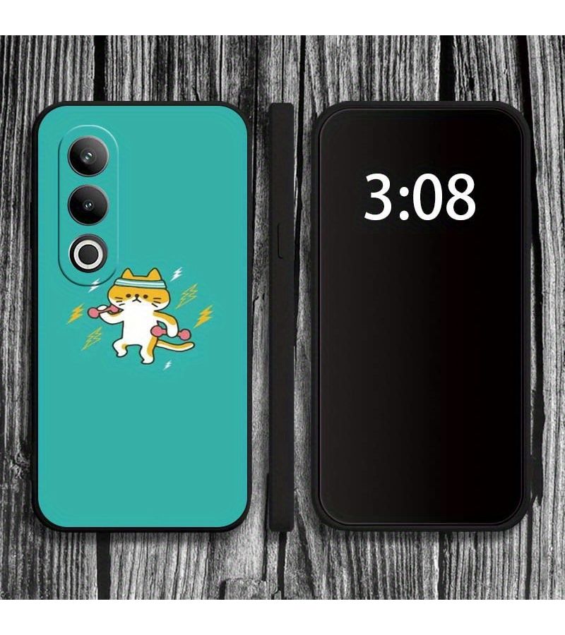 حافظة هاتف ناعمة من مادة TPU غير لامعة لهاتف Oneplus Nord N200 5G بألوان متعددة 1 غطاء واقي ضد الصدمات - Image 3