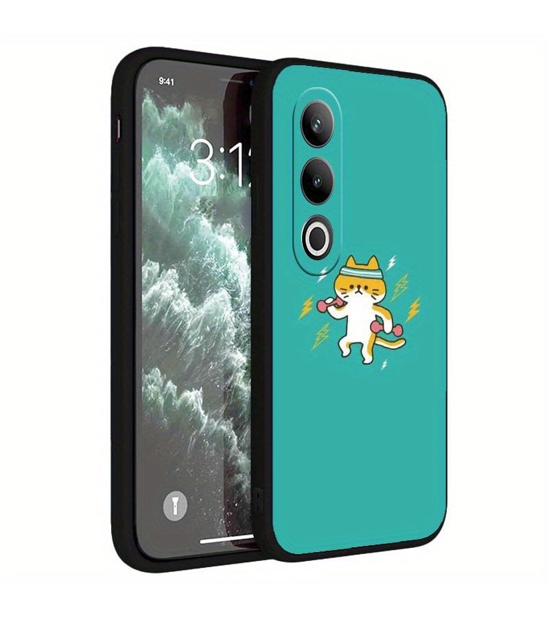 حافظة هاتف ناعمة من مادة TPU غير لامعة لهاتف Oneplus Nord N200 5G بألوان متعددة 1 غطاء واقي ضد الصدمات - Image 4
