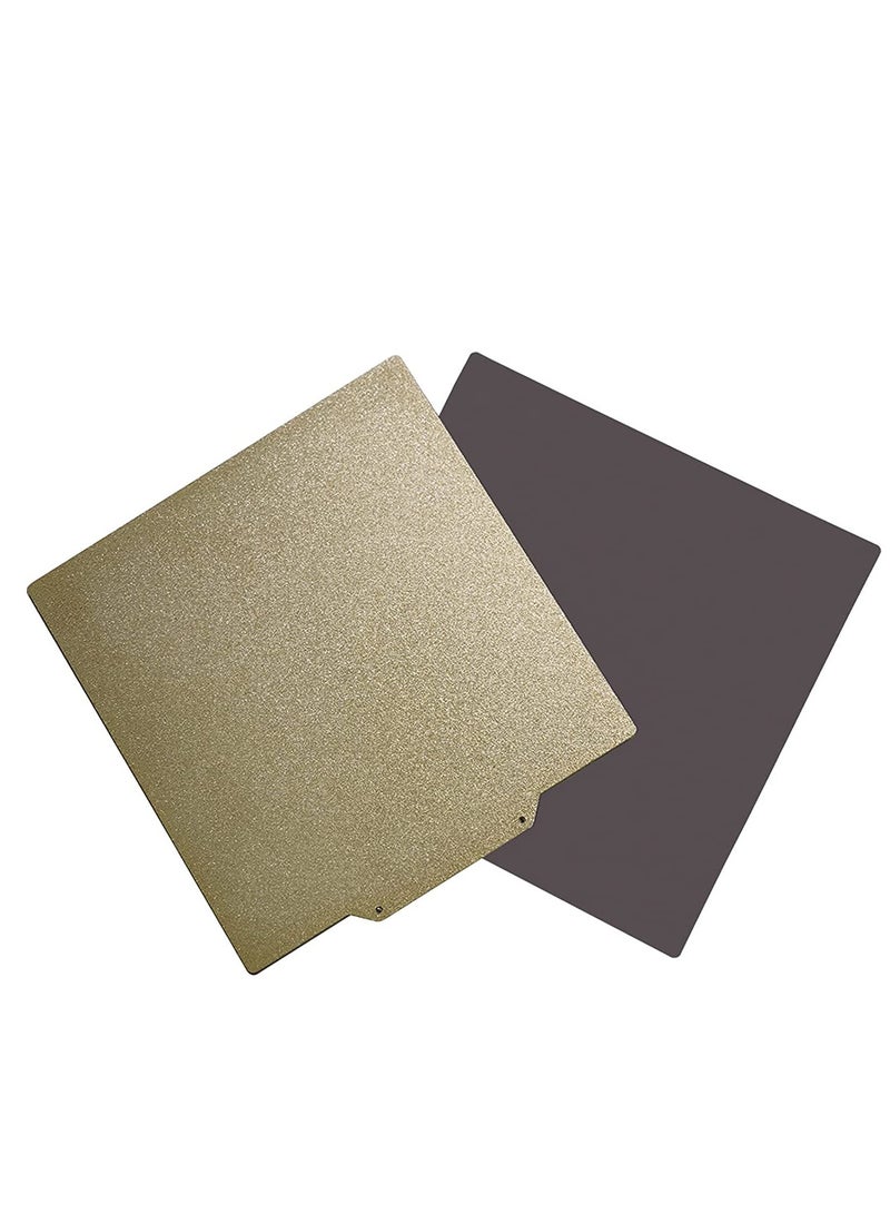 3D Printing Flex PEI Buildplate Dual Sided Flex Steel Bed 180x180mm with PEI Magnetic Surface Printing Hotbed Parts for Kingroon KP3S - Image 1