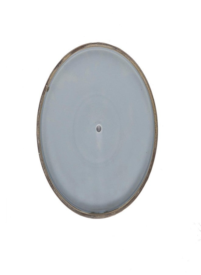 Hitkari Potteries Porcelain Crackled Blue Matt 2-Tier Cake Plate - Modern Ceramic Dessert Stand | Matte Finish with Crackle Glaze | Dishwasher Safe | Ideal for Cakes, Pastries & High Tea - Image 4