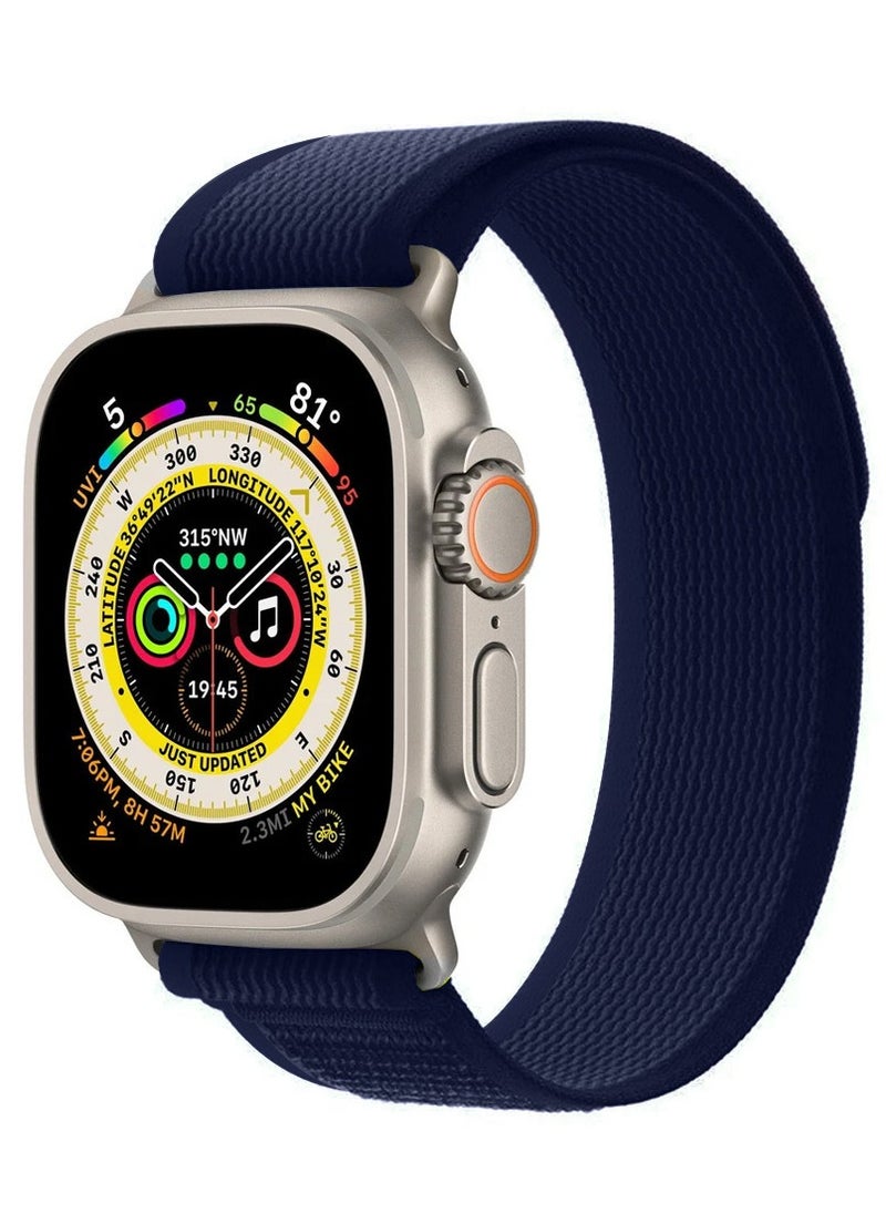 Generic Apple Watch Strap 49 mm 45 mm 44 mm 42 mm Band Trail Loop Stretchy Soft Nylon Band Adjustable Sports Strap for Apple Watch Ultra 2 Series 9/8/7/SE/6/5/4/3/2/1  - Image 2
