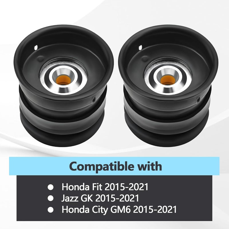 Quealzara - Amortiguador de montaje trasero compatible con Honda Fit/Jazz GK/City GM6 2015 2016 2017 2018 2019 2020 2021 reemplaza 52670-T5A-J01 52670T5AJ01 - Image 2
