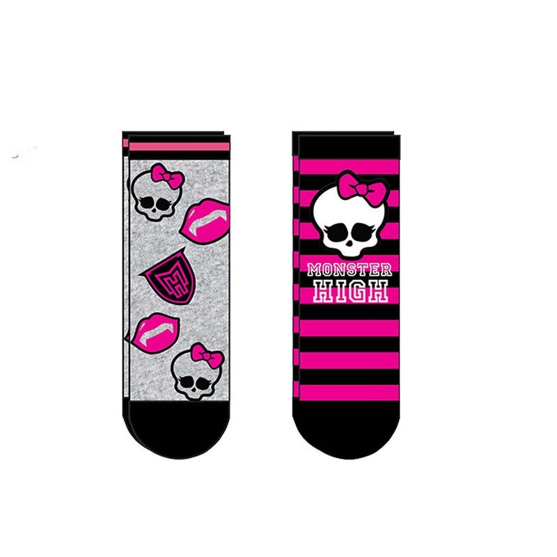 Monster High 2-pack of girls' winter home socks.By kids tv - Image 1
