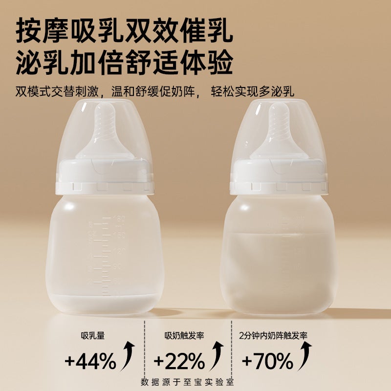 Missbaby Electric Breast Pump Intelligent All-In-One Breast Milk Collector Breast Milk Postpartum Massage Comfortable All-In-One Breast Pump - Image 5