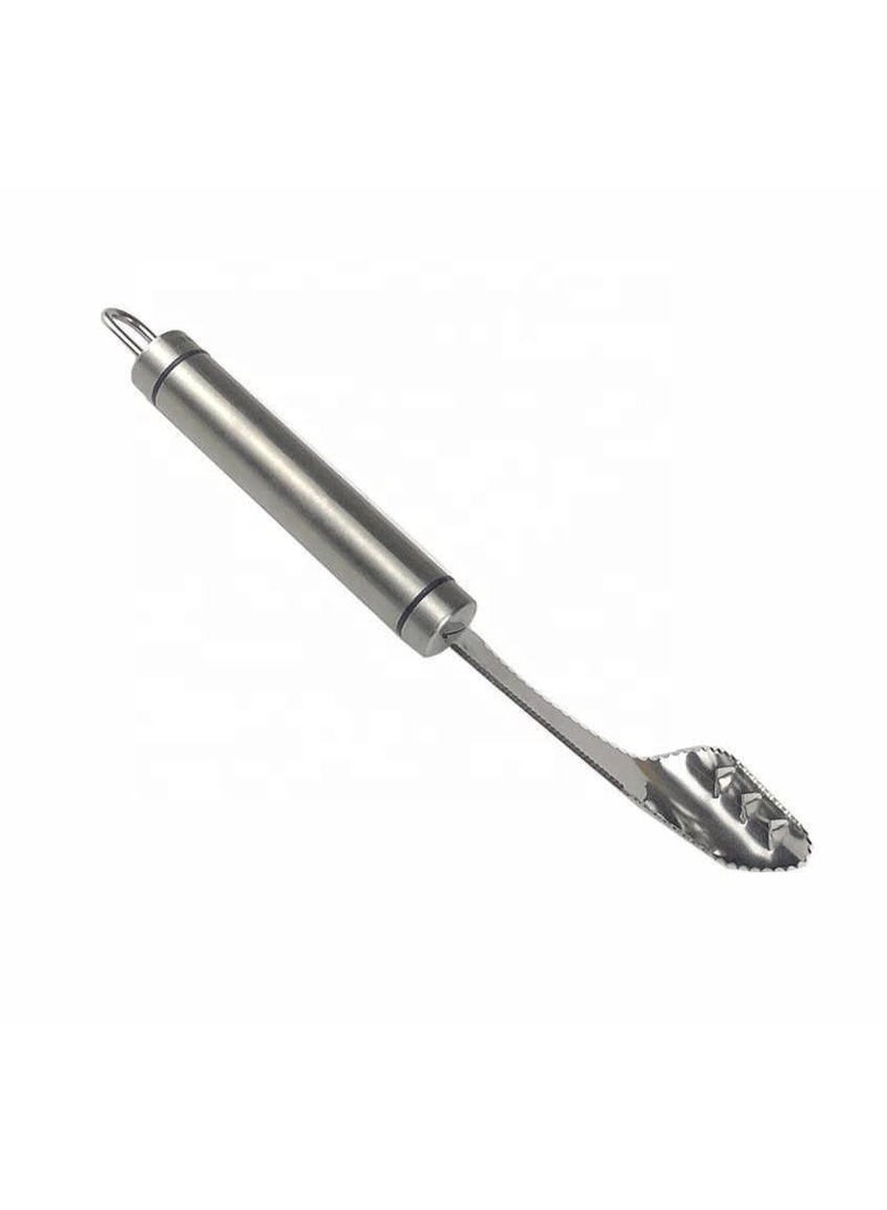 2PCS,Stainless Steel Chili Seed Remover Household 2-in-1 Cutting Tool for Bitter Gourd Core Removal Green Pepper Seeding - Image 2