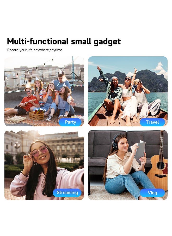 TELESIN - TE-TPR-009 Tripod Stand, Foldable Pole, 360° Rotatable Selfie Stick, Multi-Mount Tripod, 3-Way Adjustable Handler Grip Mutifunctional Camera Stick, Compatible with GoPro11/10/9 - Image 1