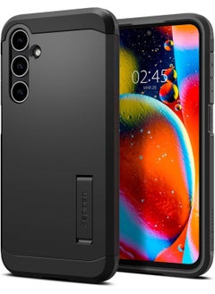 Spigen غطاء حماية Tough Armor لهاتف Samsung Galaxy S23 FE مع إسفنج شديد التحمل - أسود 