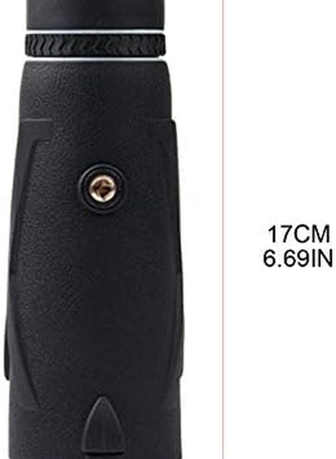 Black Monocular Telescope with Phone Holder for Bird Watching Hiking Outdoor Photography - Image 4