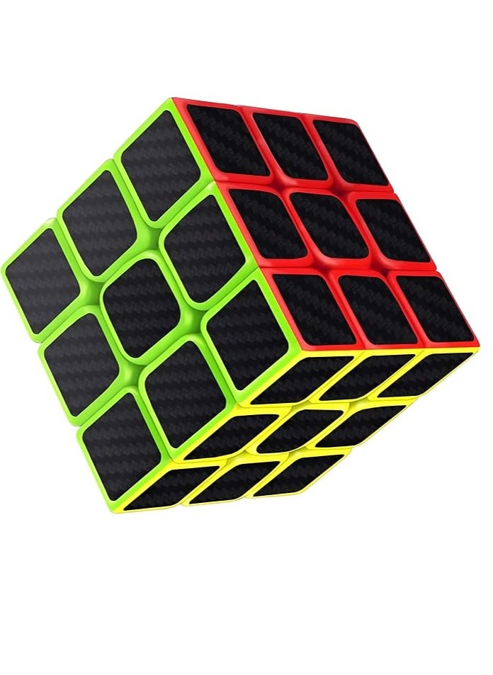 Generic - Mastery 3X3 Carbon Fiber Cube; Streamline Your Mind; Professional Magic Competition Speed Cube; Fast Spinning, Smooth And Sturdy - Image 1