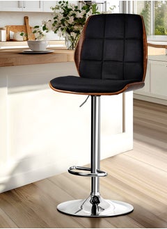 Generic Barstools Swivel Bar Stools Modern Counter Height Barstools Height Adjustable Kitchen Counter Stool  - Image 2