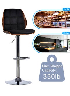 Generic Barstools Swivel Bar Stools Modern Counter Height Barstools Height Adjustable Kitchen Counter Stool  - Image 4