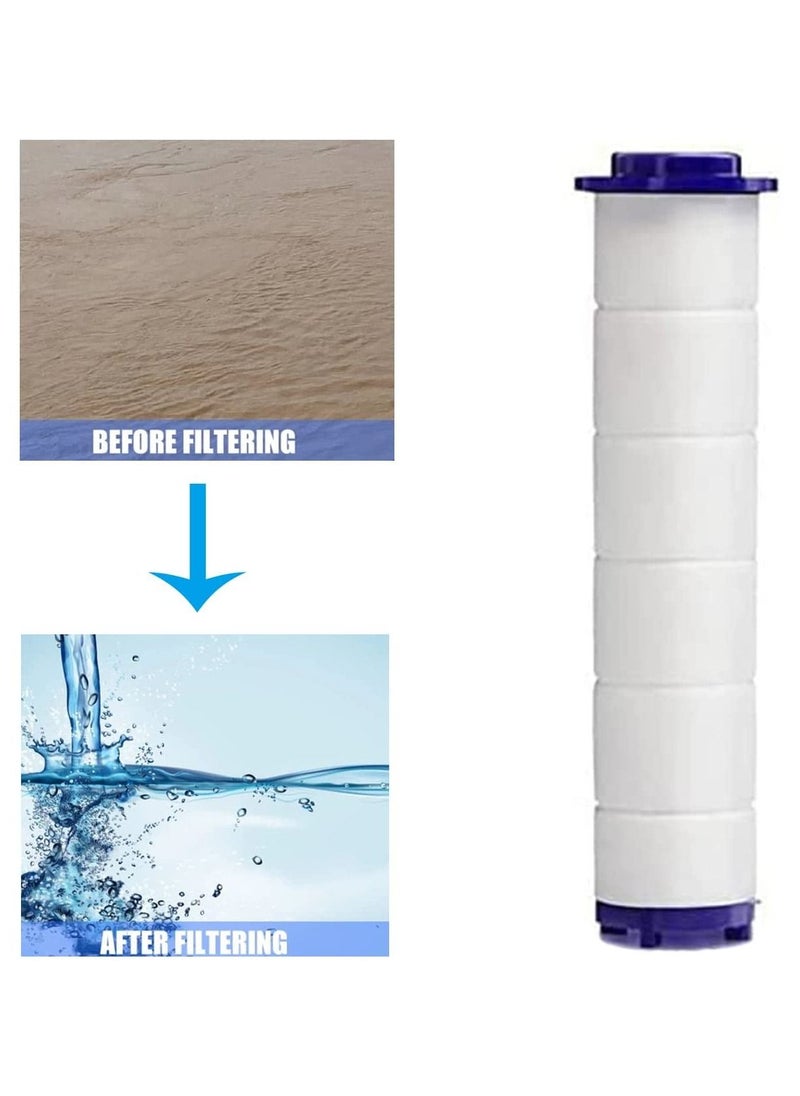 RATSAW - Shower Head Filter 10 Pack PP Cotton Filter Cartridge Detachable Propeller Hydro Jet Shower Head Filter Shower Filters For Filtered Showerheads - Image 1