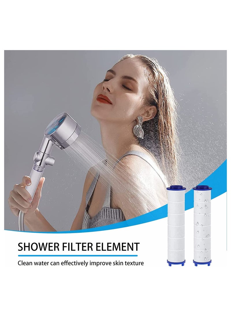 RATSAW - Shower Head Filter 10 Pack PP Cotton Filter Cartridge Detachable Propeller Hydro Jet Shower Head Filter Shower Filters For Filtered Showerheads - Image 1