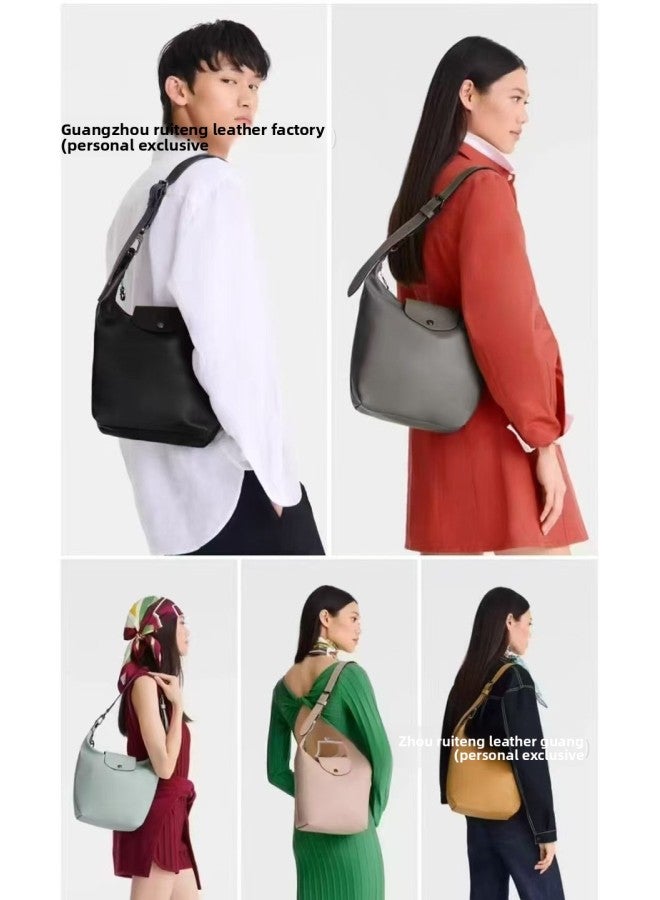 2025 Spring New Pu Armpit Bag Cross-Border Exclusive Crossbody Bag Hobo Bag Accessible Luxury 