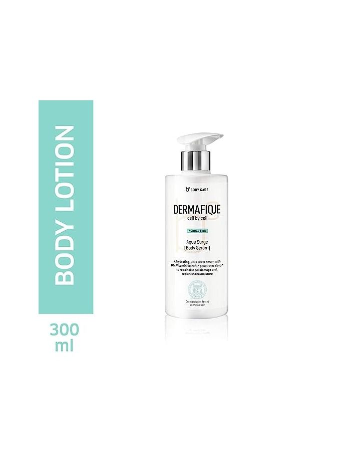 Dermafique Aquasurge Body Serum, 300 ml - for Normal Skin - Image 2