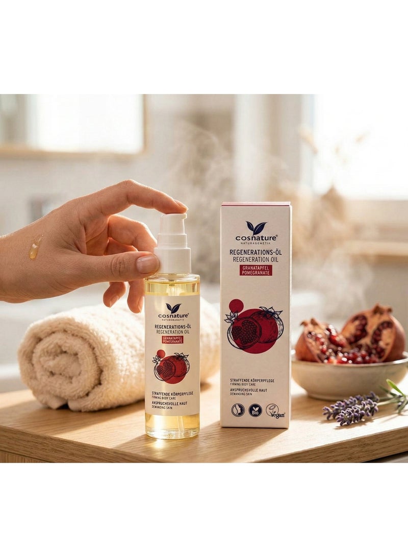 cosnature Pomegranate Regenerating Body Oil – Deep Hydration & Skin Renewal – 100 ML – Natural – Made in Germany - Image 2