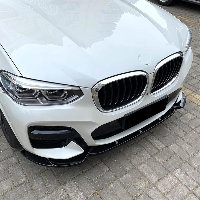 QASULER Front Bumper Splitter Lip Spoiler for X3 X4 - Image 4